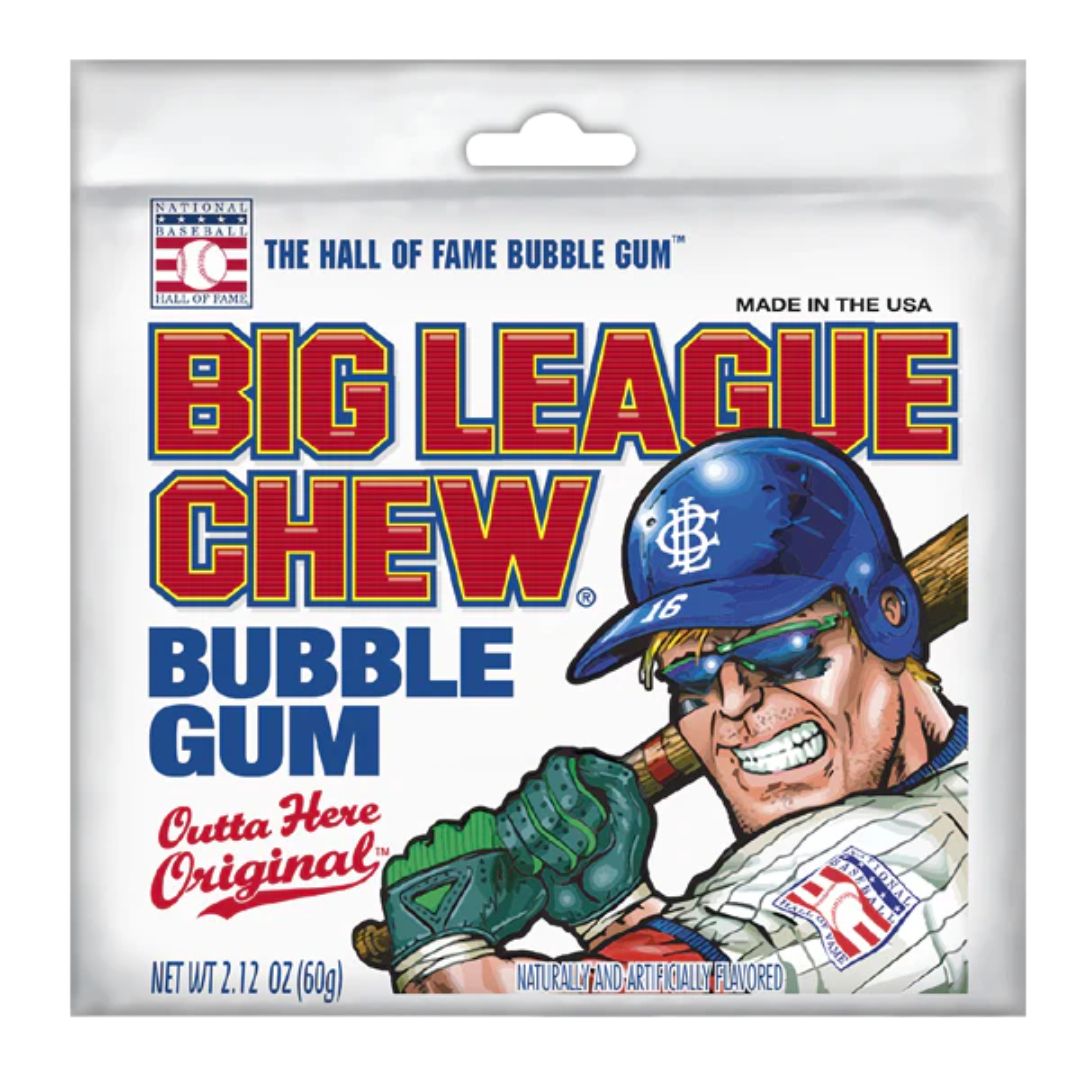 Big League Chew Bubble Gum, Flavour: Original