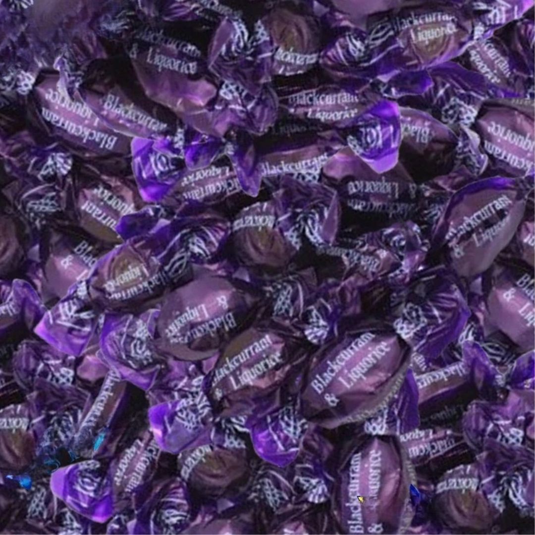 Blackcurrant &amp; Licorice Wraps (UK), Size: 150g