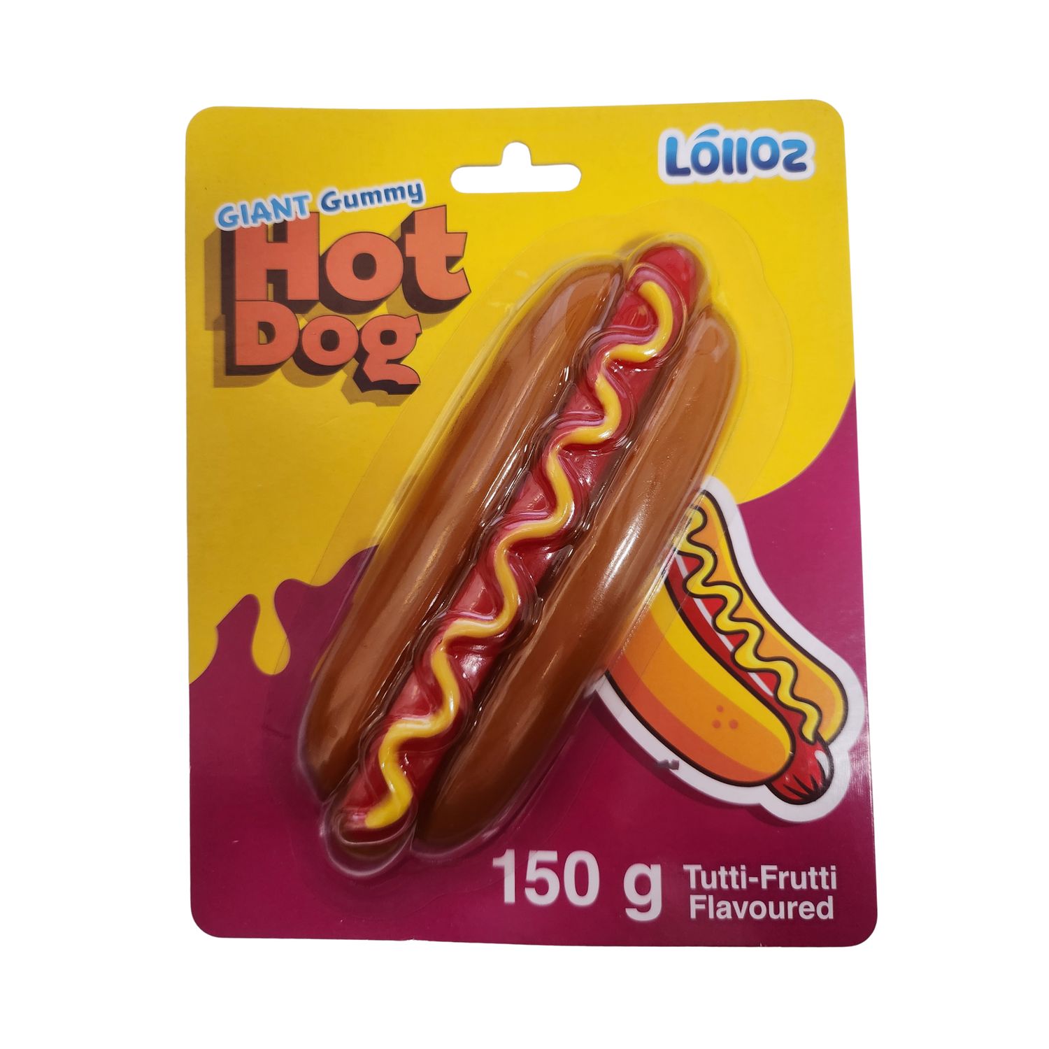 Giant Gummi Hot Dog 150g