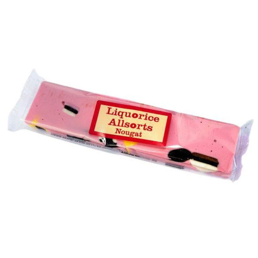 Nougat Bar 130g, Flavour: Liquorice Allsorts