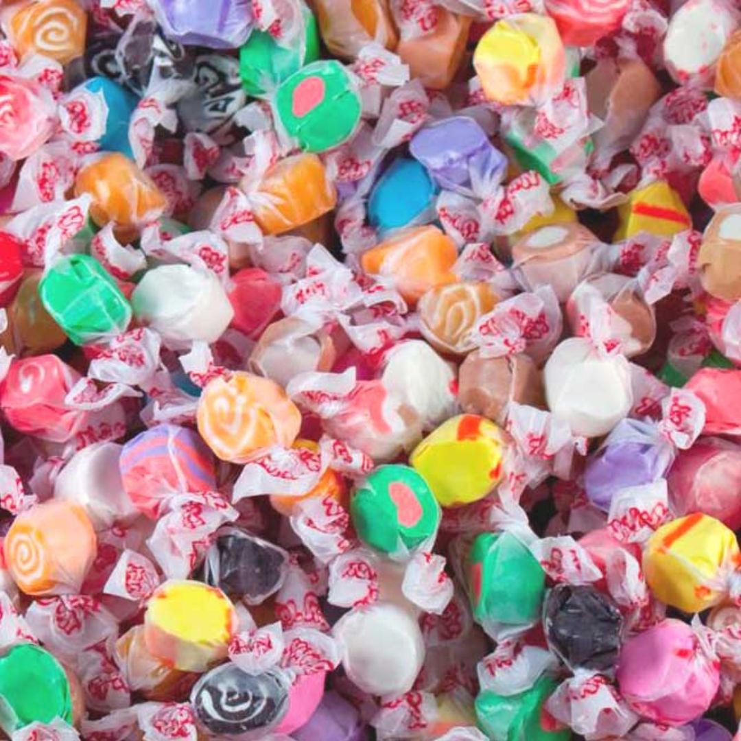Salt Water Taffy - Assorted flavours, Size: 200g