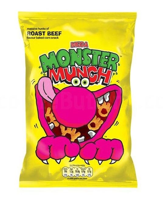 Monster Munch Roast Beef, Size: 40g