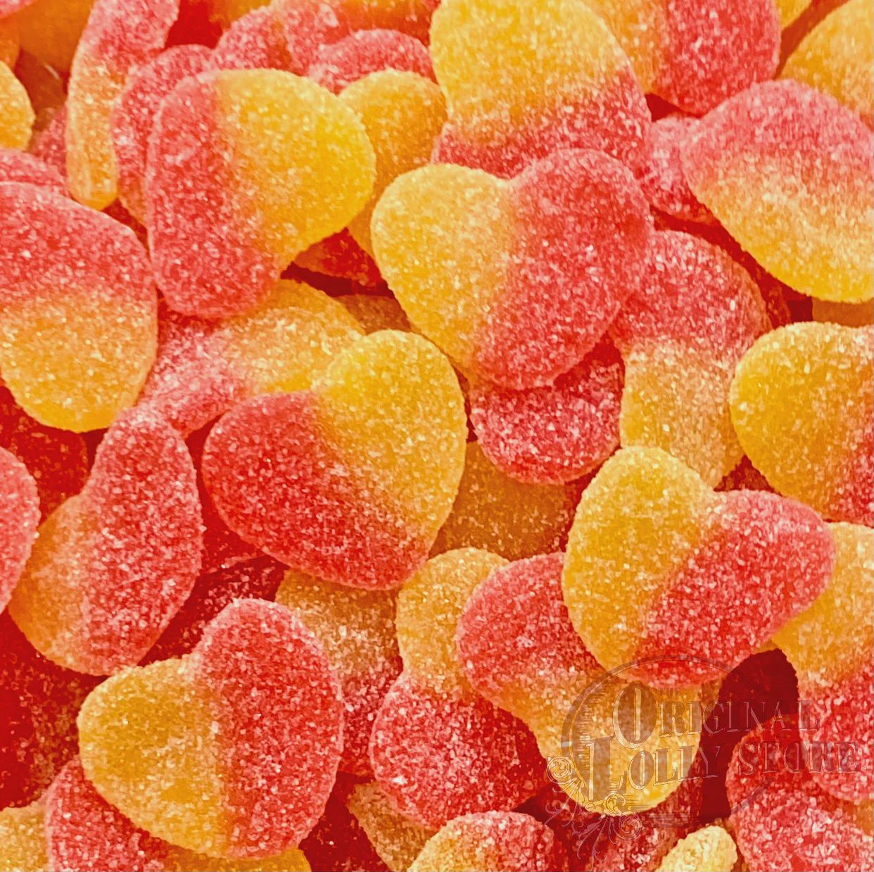 Peach Hearts (Trolli), Size: 100g