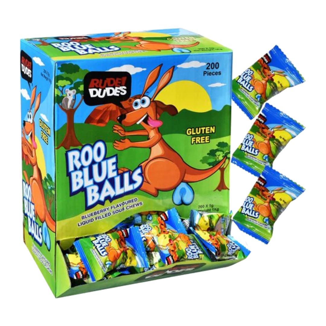 Roo Blue Balls, Size: 8pc (min 30g)