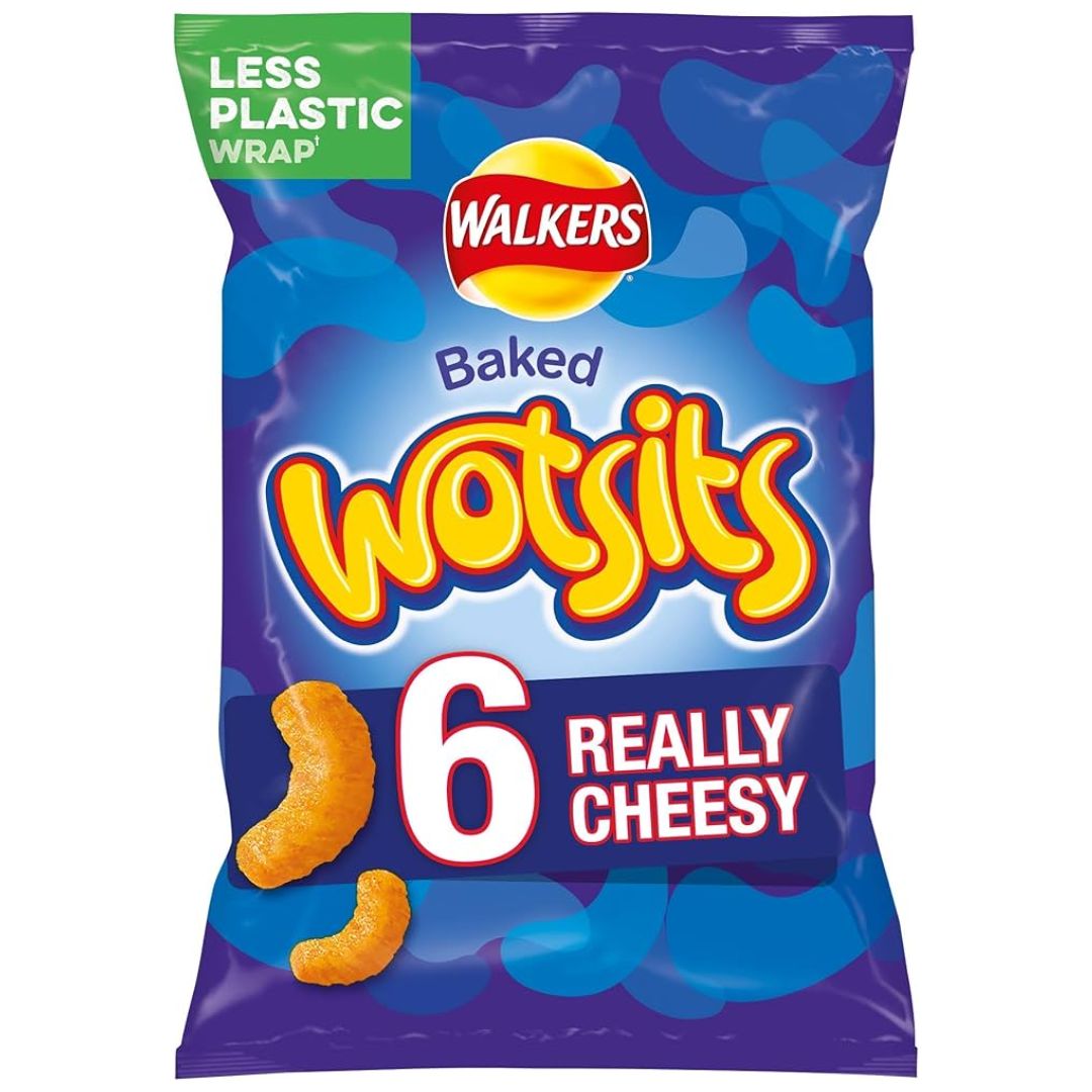 Wotsits Really Cheesy, Size: 6 x 16.5g