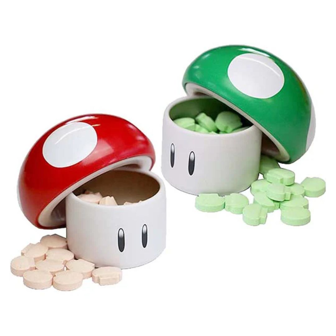 Super Mario Mushrooms Sour Candies 25g, Quantity: x1