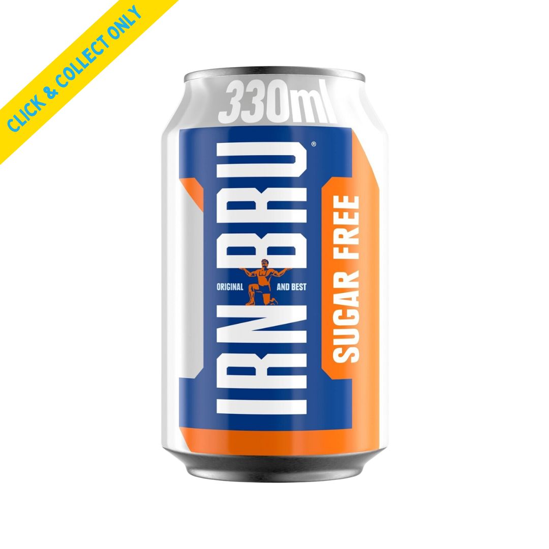 Irn Bru Sugar Free 330ml, Quantity: x 1