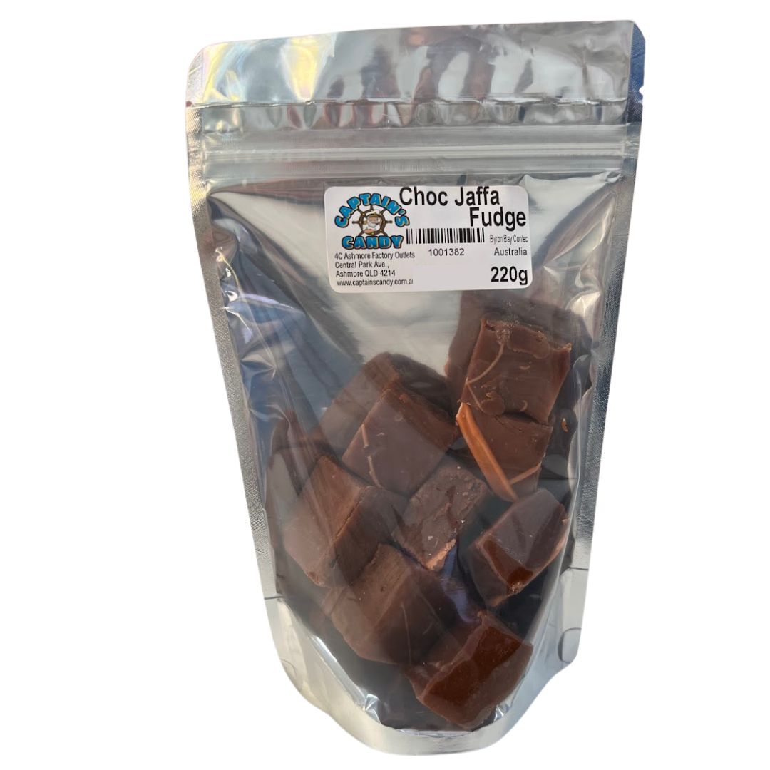 Fudge - Choc Jaffa, Size: 220g