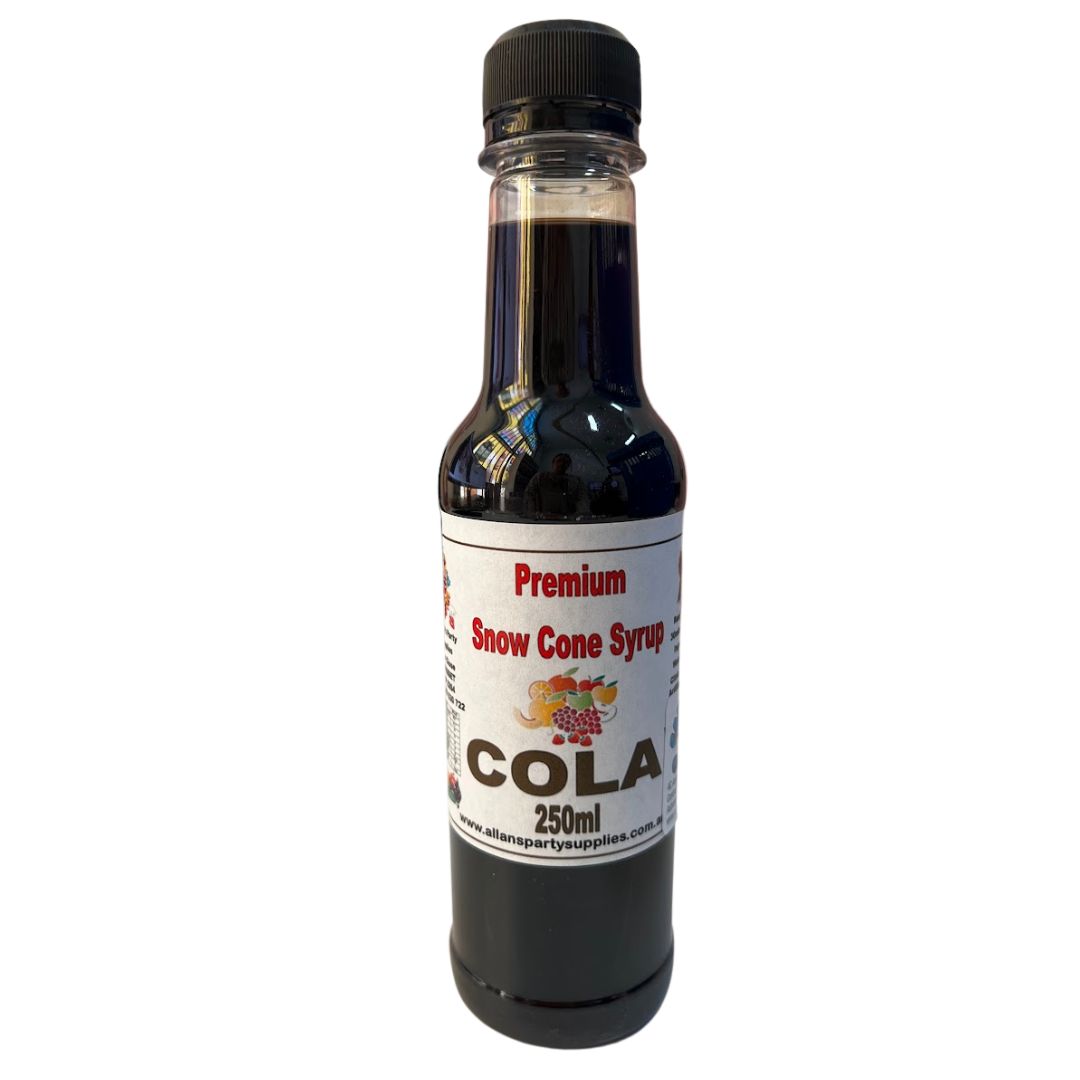 Snow Cone Syrup 250ml, Flavour: Cola