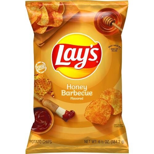 REDUCED BB FEB 26 - Lay's Chips 184g - Honey Barbecue