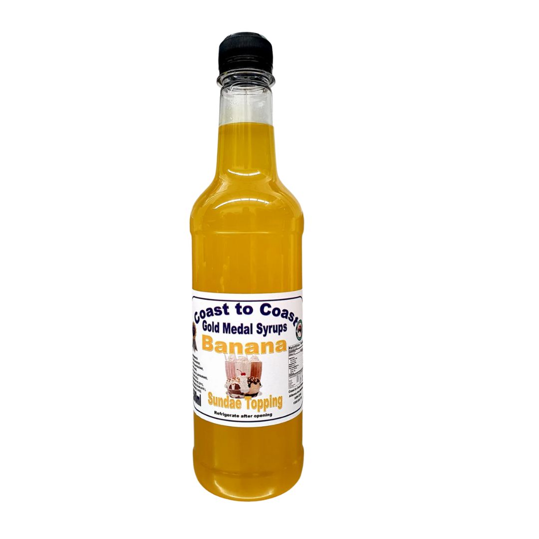 Milkshake / Sundae Toppings 500ml, Flavour: Banana