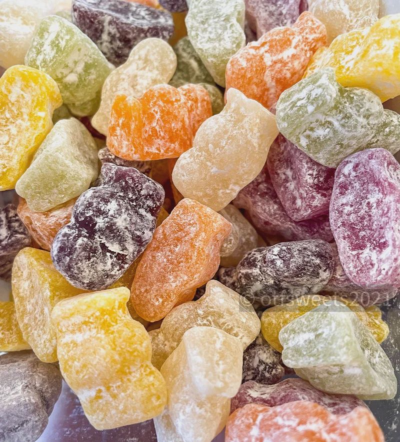 Dusted Jelly Babies - Barratt (UK), Size: 180g