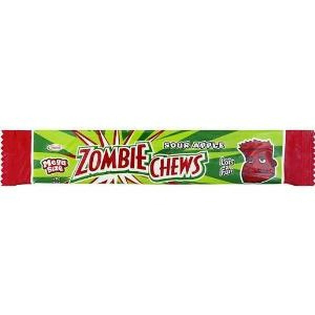 Zombie Chew - Sour Apple, Size: 28g x 1pc