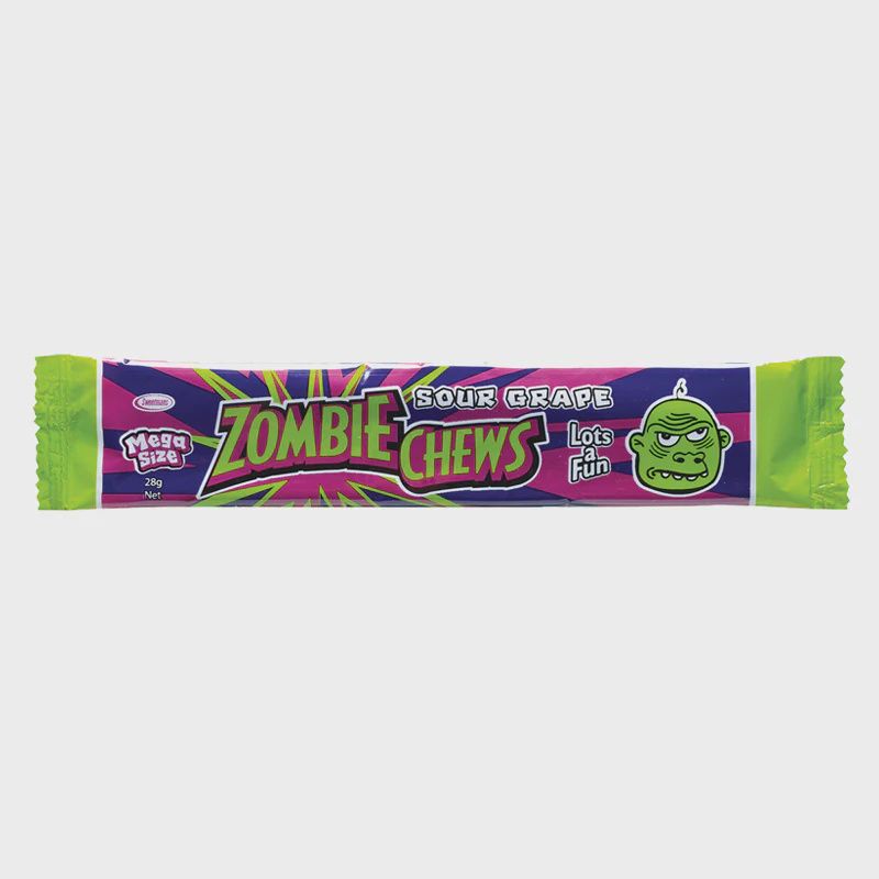 Zombie Chew - Sour Grape, Size: 28g x 1pc