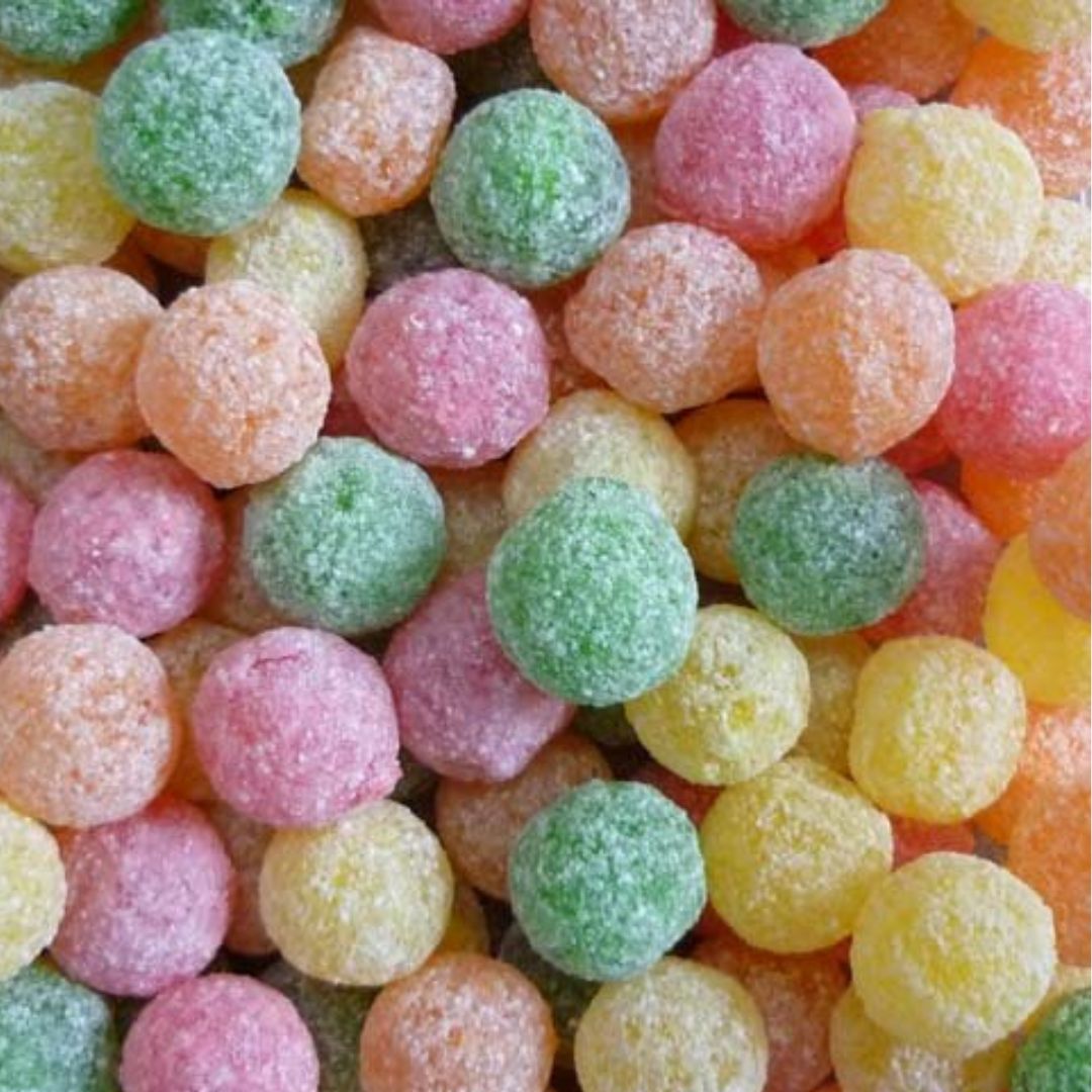 Mega Sours (UK Barnetts) - Fruits, Size: 10pc (min 50g)