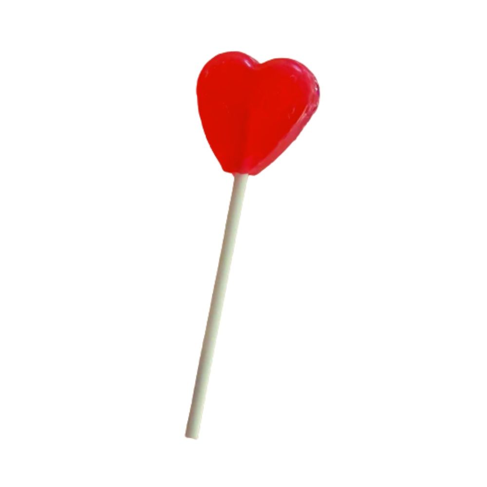 Little Red Heart Pops 18g, Quantity: 1pc