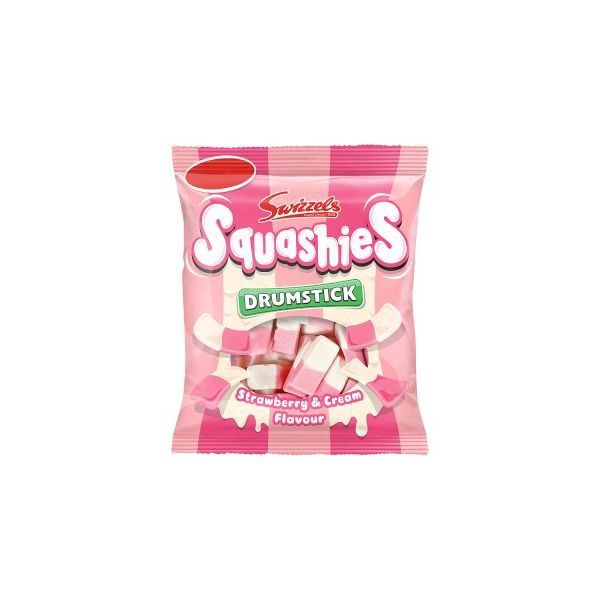 Drumstick Squashies - Strawberry &amp; Cream, Size: 120g