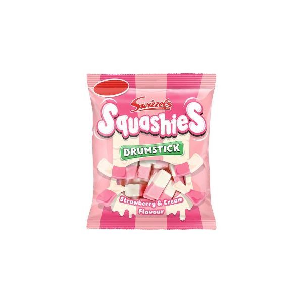 Drumstick Squashies - Strawberry &amp; Cream, Size: 120g