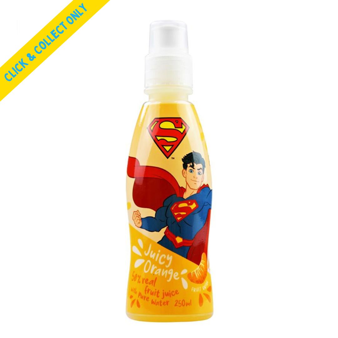 Fruity Drink - Superman 250ml, Flavour: Orange