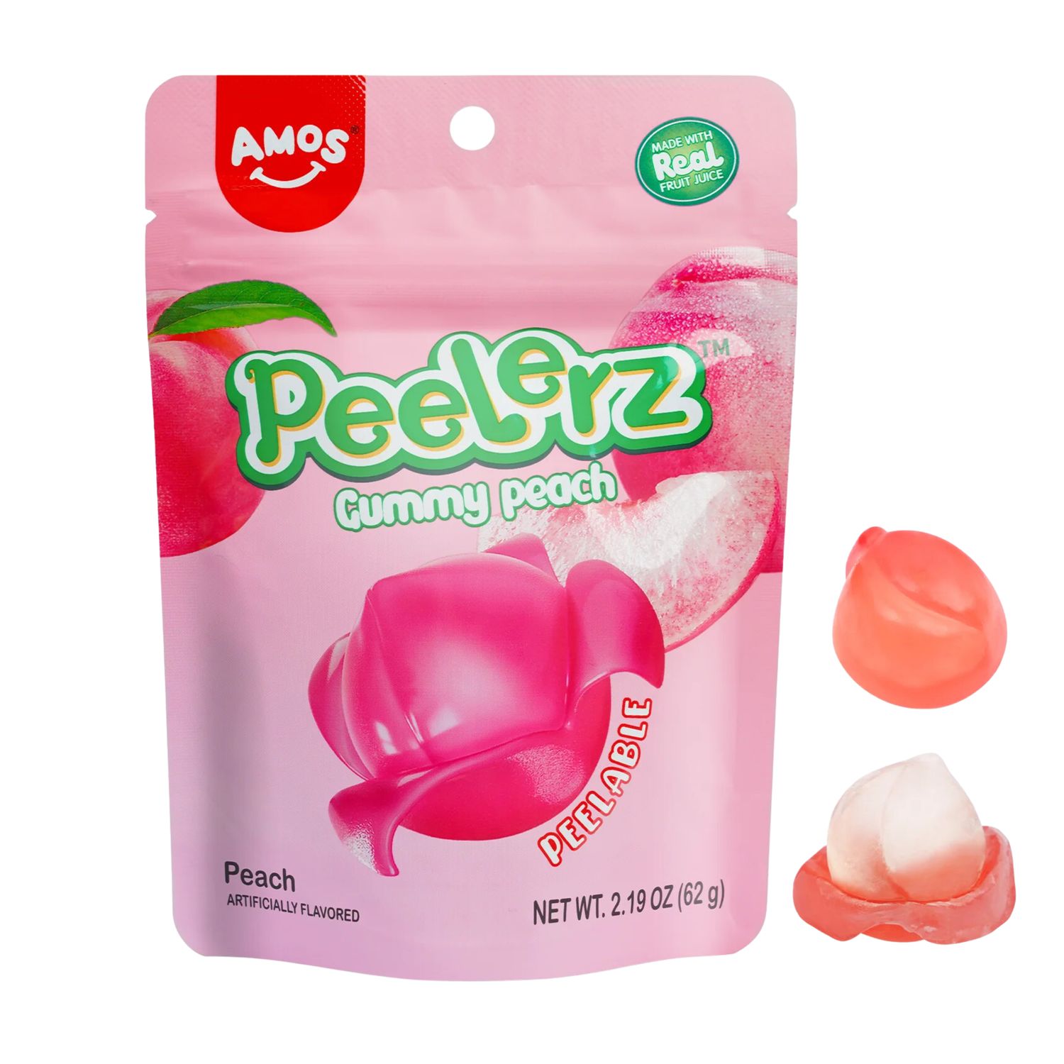 Peelerz Gummy - Peach, Size: 170g