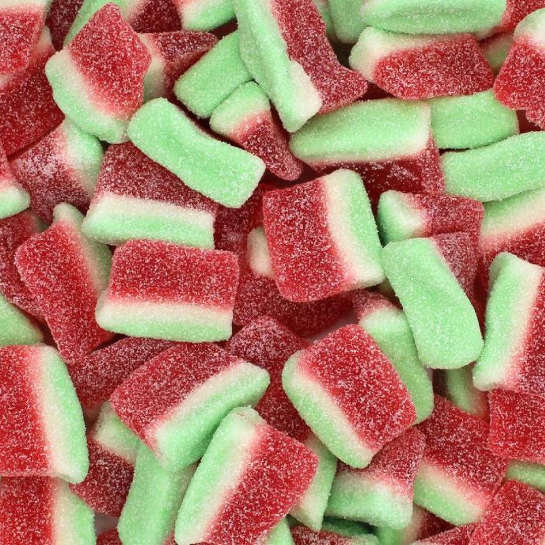 Fizzy Watermelon Slices (Kingsway UK) (DNO), Size: 200g