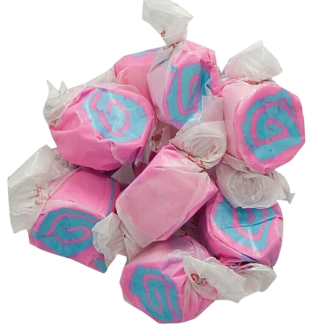 Salt Water Taffy - Cotton Candy, Size: 100g