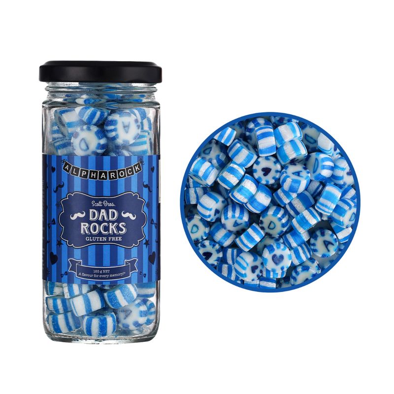 Candy Mister Rocks Rock Candy - Dad Rocks 185g