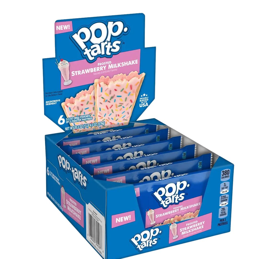 Pop Tarts Twin Pack - Strawberry Milkshake