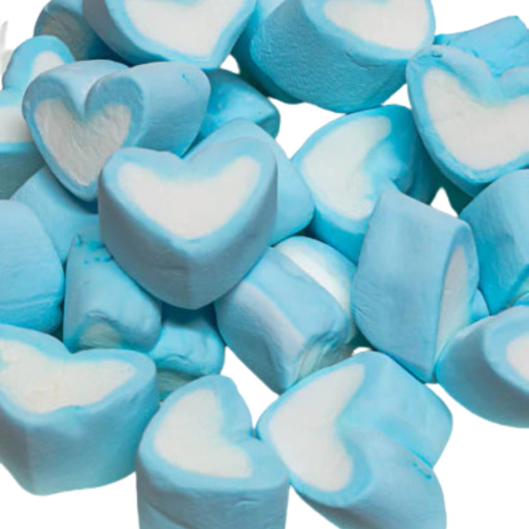 Marshmallow Hearts - Blue &amp; White (Lolliland)