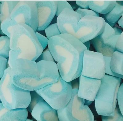 Marshmallow Hearts - Blue &amp; White (Lolliland)