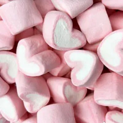 Marshmallow Hearts - Pink &amp; White (Lolliland)