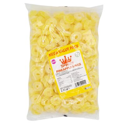 Gummi Pineapple Rings (UK Kingsway)