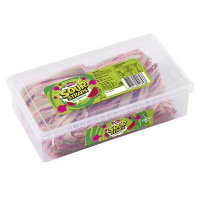 Sour Straps (Lolliland) - Watermelon - 1.2kg tub