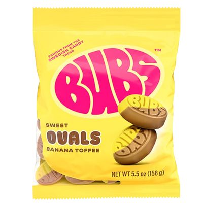 Bubs Banana Toffee Ovals 156g