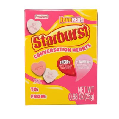 Starburst Conversation Hearts Fave Reds 25g