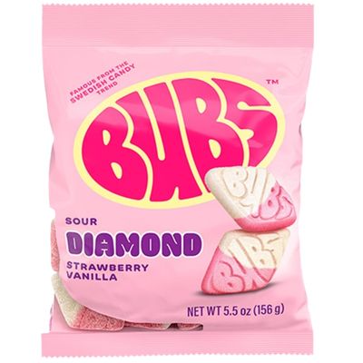 Bubs Strawberry Vanilla Diamonds 156g