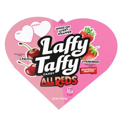 Laffy Taffy All Reds Heart Box 96g