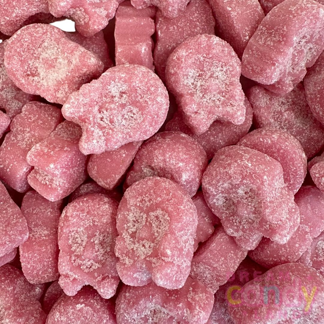 Bubs Raspberry Skulls Mini, Size: 200g