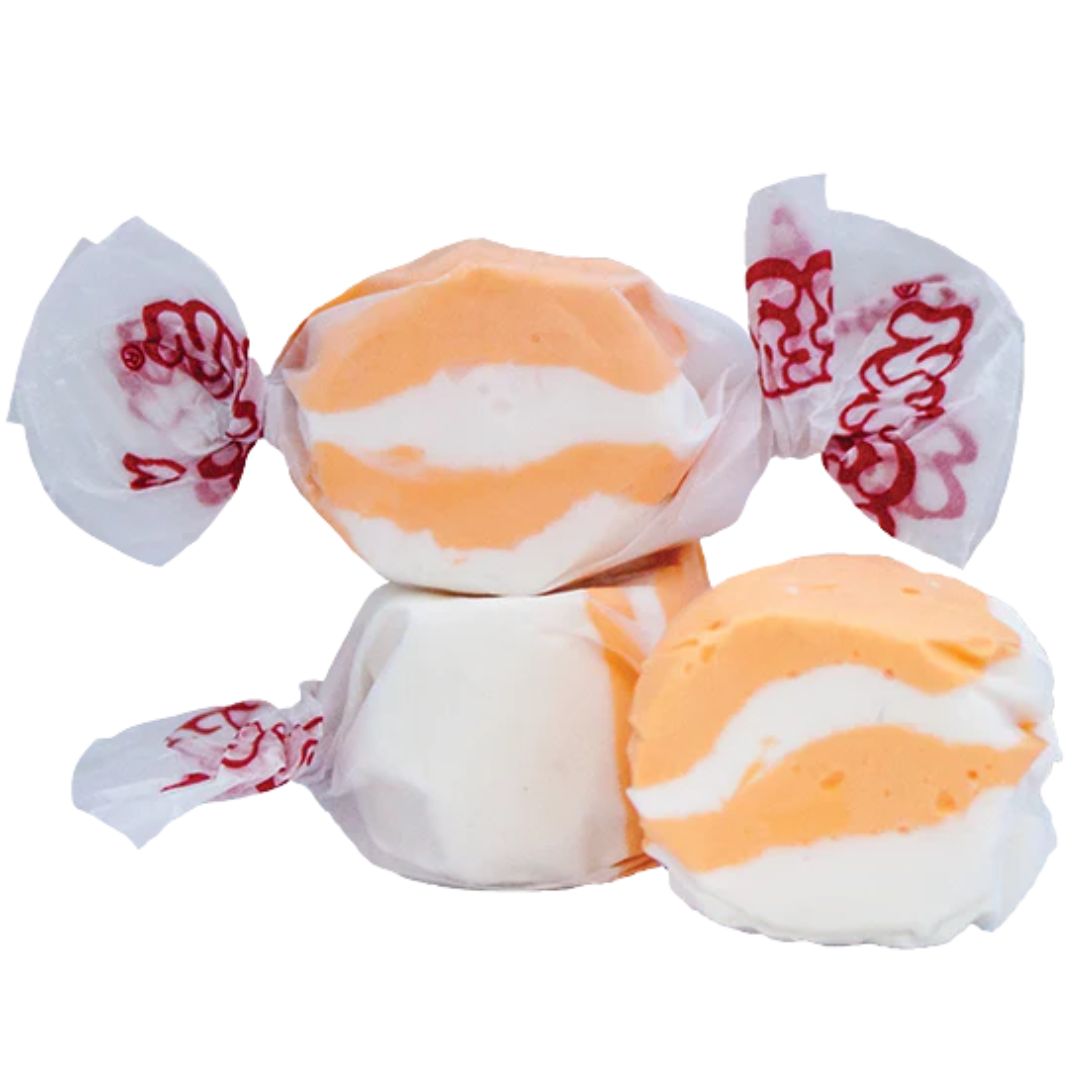 Salt Water Taffy - Peaches and Cream, Size: 100g