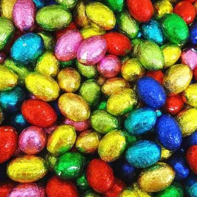 Solid Mini Chocolate Easter Eggs (Fyna) 6kg