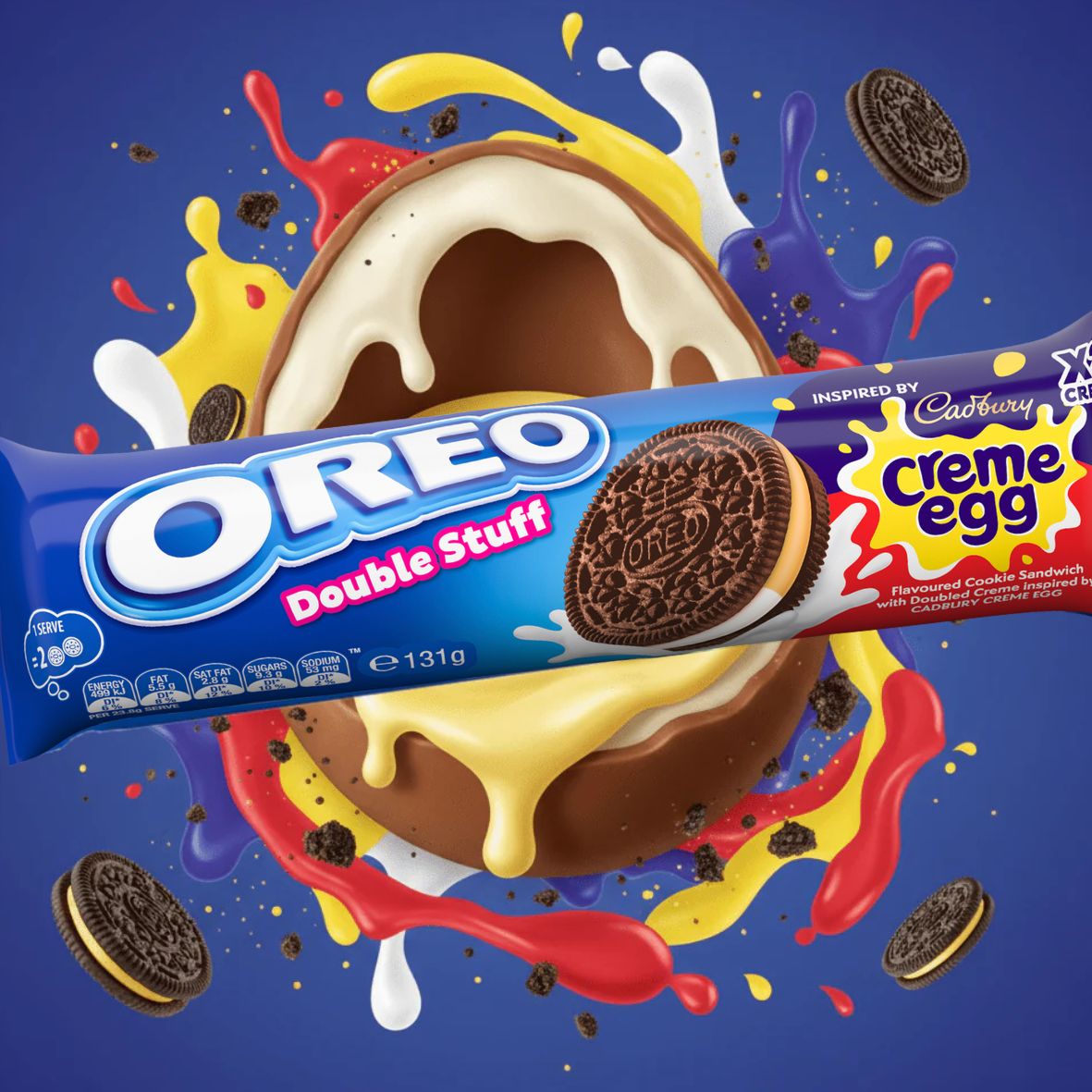 Oreo Biscuits - Double Stuff Creme Egg 131g