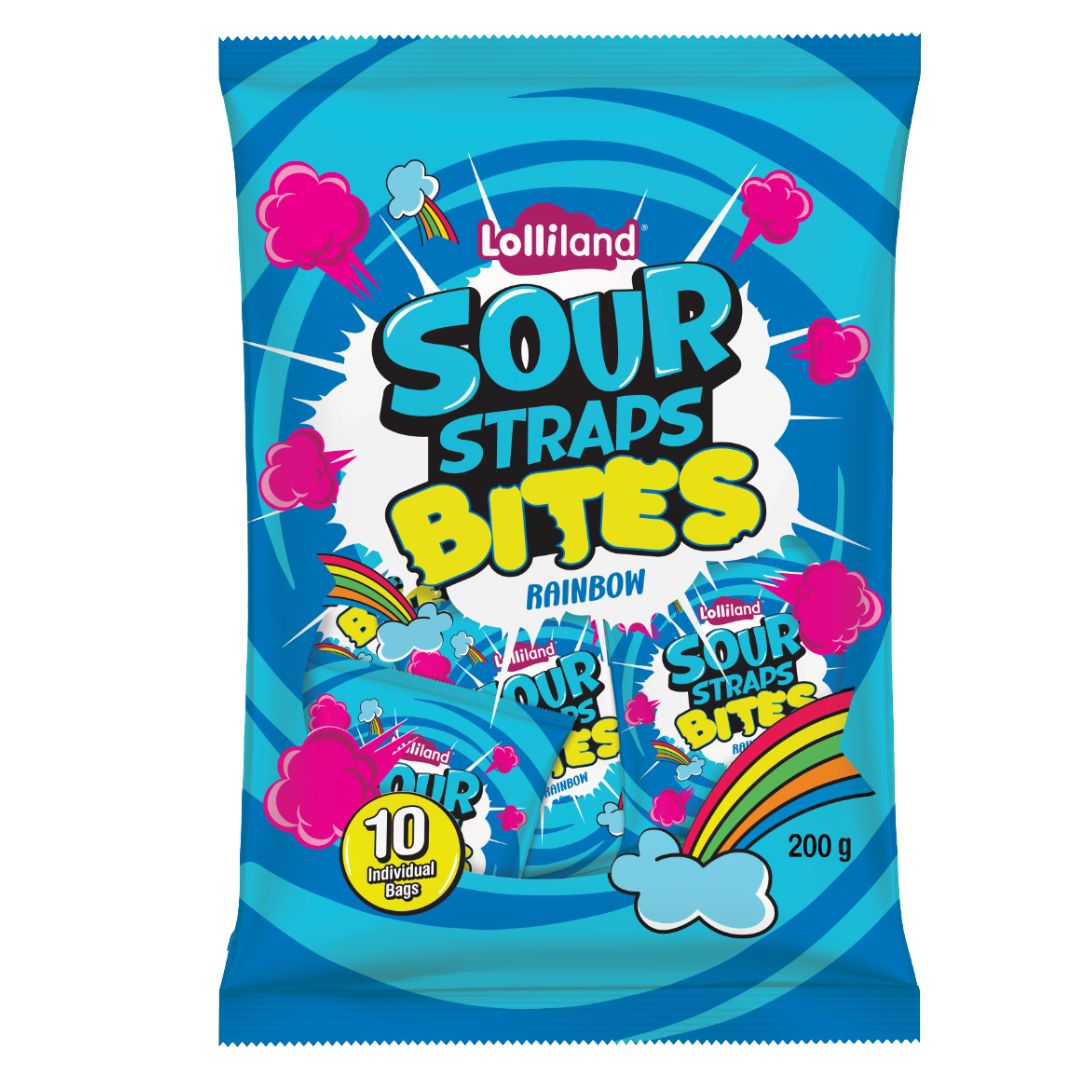 Sour Strap Bites 200g
