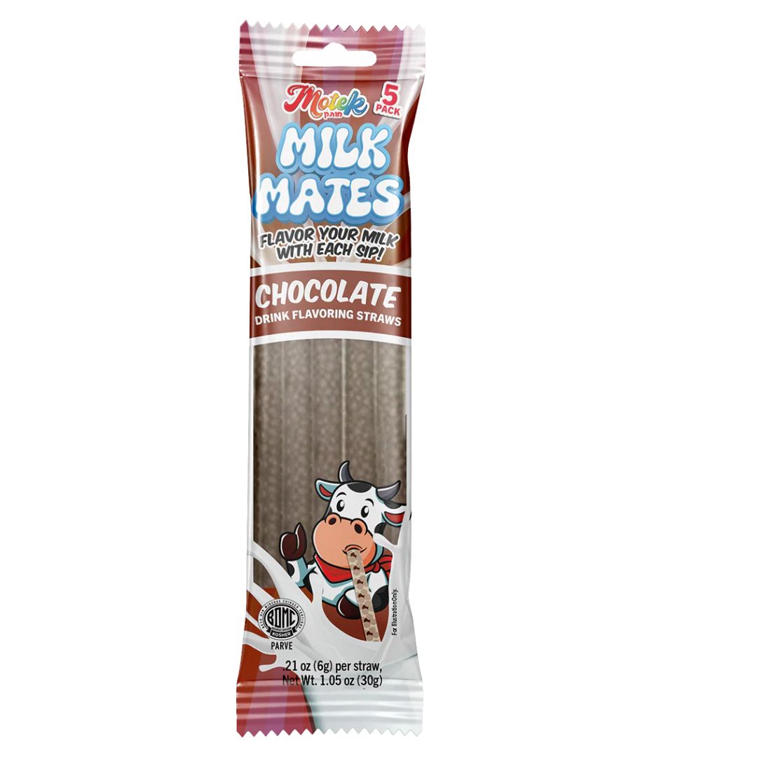 Milk Mates Straws 30g, Flavour: Chocolate