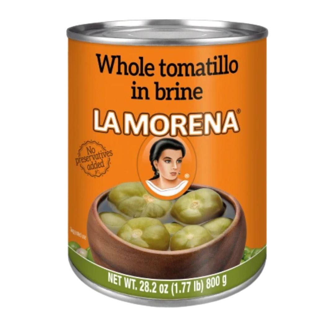La Morena Whole Tomatillo in Brine 800g