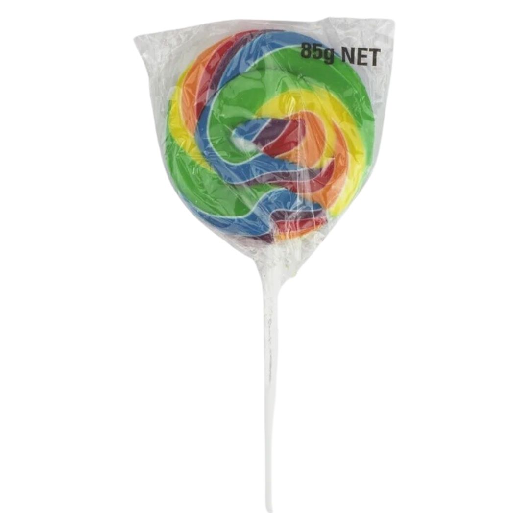 Mega Swirl Pop (Round) 85g - Rainbow, Colour: 85g