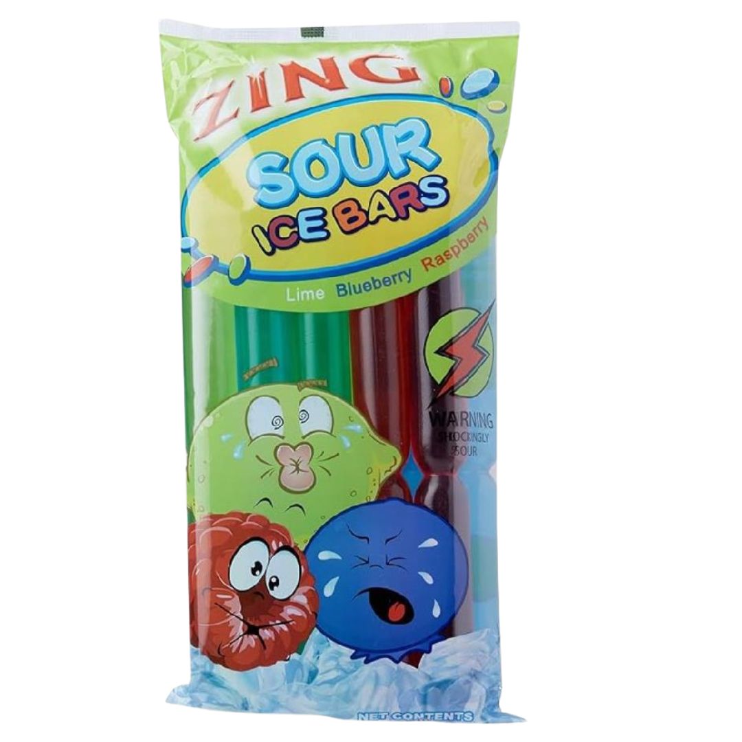 Zing Sour Ice Pops 10pc (85ml)