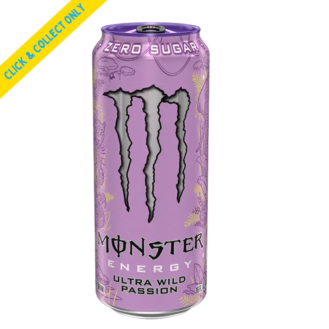 Monster Energy 473ml (Imported) - Ultra Wild Passion