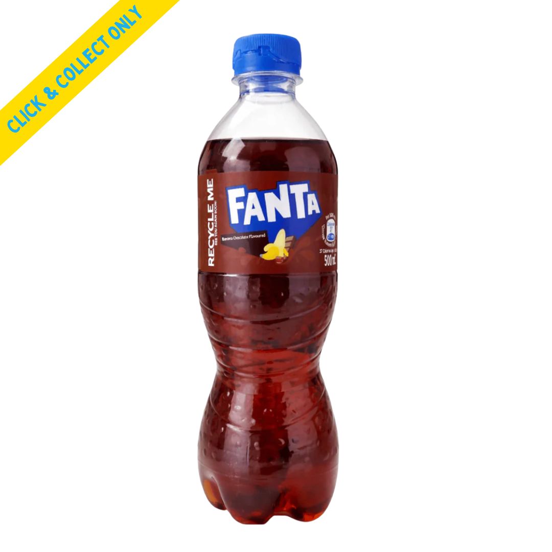 Fanta (Asian) 500ml - Banana Chocolate