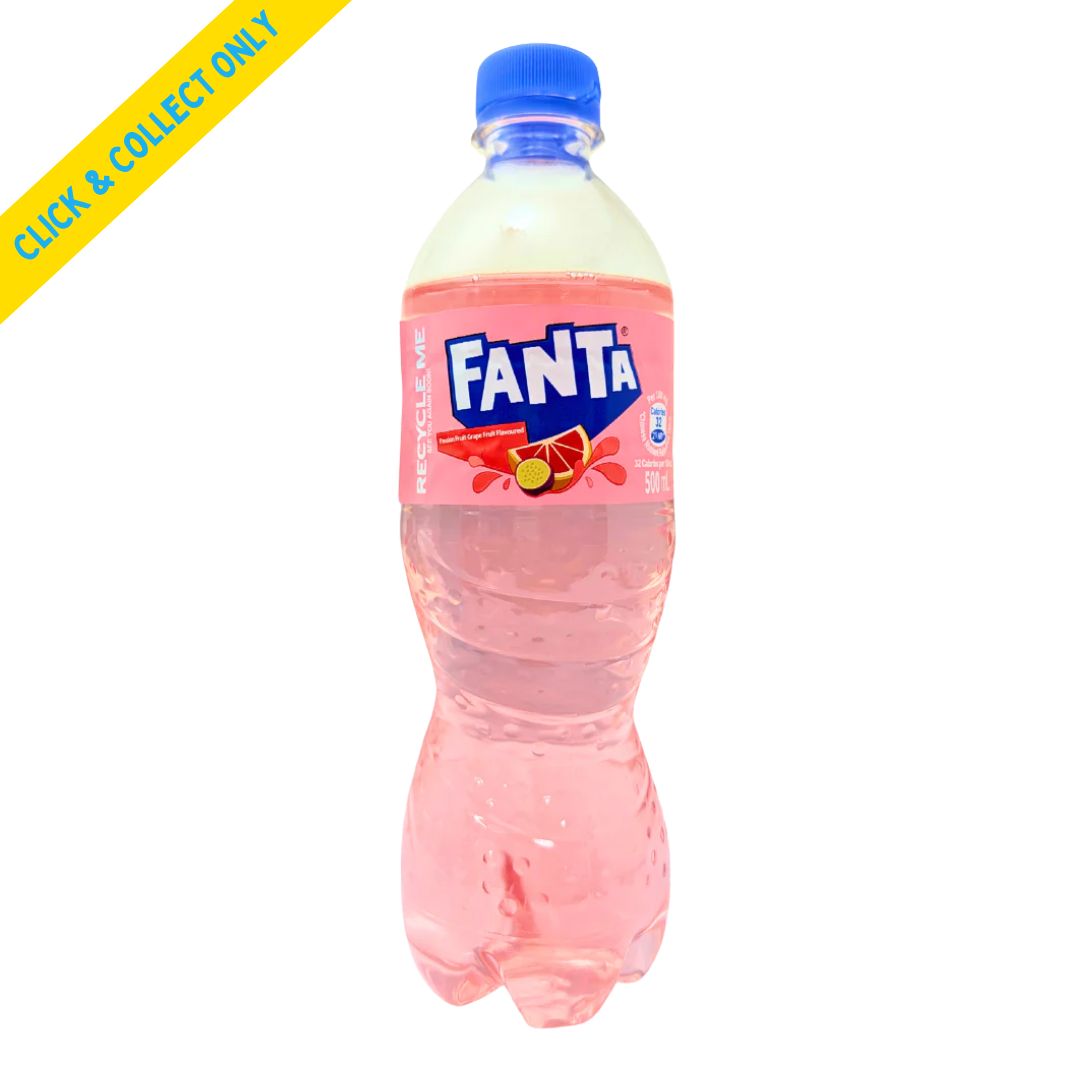 Fanta (Asian) 500ml - Passionfruit &amp; Grape
