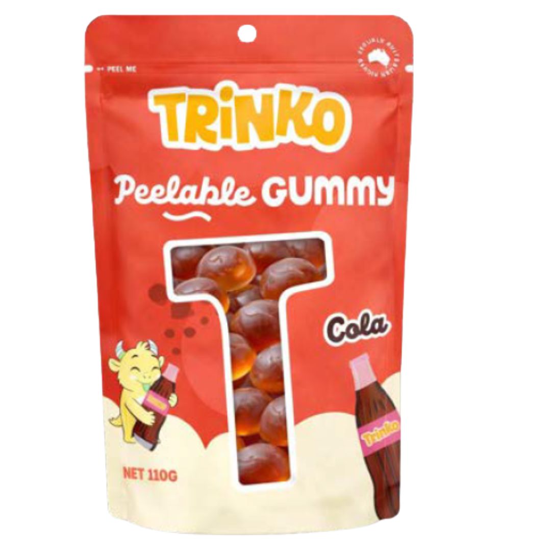 Peelable Gummi 110g - Cola